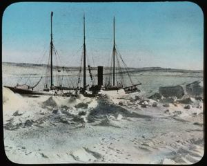 Image of S.S. Roosevelt in Sea Ice